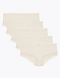 5pk Microfibre & Lace Shorts