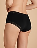 5pk Microfibre & Lace Shorts