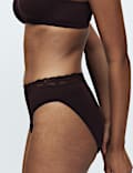 3pk Heavy Absorbency Period High Leg Knickers
