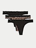 3pk Light Absorbency Period Thongs