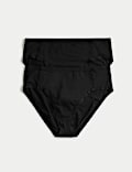 Lot de 2 culottes échancrées ajustables
