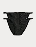2er-Pack Slips mit anpassbarem Verschluss