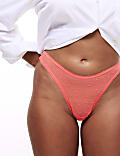 3pk Mini Heart Flock Knickers
