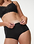 3pk Cotton Rich Lace Full Brief Stoma Knickers