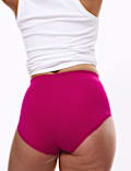 3pk Cotton Rich Full Brief Stoma Knickers