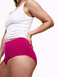 3pk Cotton Rich Full Brief Stoma Knickers