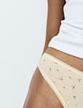 5pk Pure Cotton Thongs