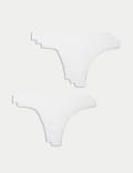 5pk Pure Cotton Thongs