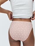 7 Pack Pure Cotton High Leg Knickers
