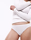 5pk Pure Cotton High Leg Knickers