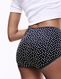 5pk Pure Cotton Print Full Brief 