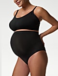 3pk Seamless Over Bump Maternity Briefs