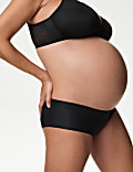 Lot de 3&nbsp;culottes de maternité taille basse en coton et modal