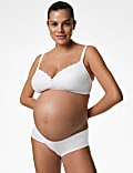 3pk Cotton Modal Under Bump Maternity Knickers