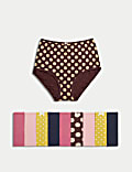 10pk Cotton Lycra® Full Brief Knickers