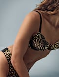 Enigma Embroidery Non-Padded Plunge Bra A-E