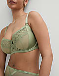 Belize Embroidery Wired Minimiser Bra (C-G)