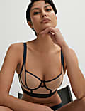 Tivoli Mesh Wired Longline Balcony Bra (A-E)