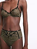 Evora High Waisted Brazilian Knickers