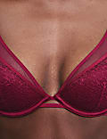 Tivoli Lace Wired Plunge Bra (A-E)