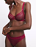Tivoli Patterned Lace Wired Full Cup Bra (A-E)