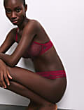 Tivoli Patterned Lace Wired Full Cup Bra (A-E)