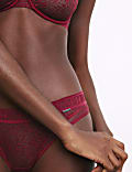 Tivoli Patterned Lace Thong