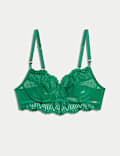 Soutien-gorge bustier sans armature à broderie Leon, bonnets A à E