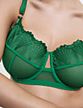 Leon Embroidery Wired Full Cup Bra (F-H)