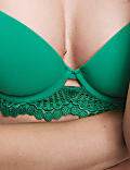 Leon Embroidery Wired Balcony Bra A-E