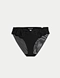 Leon Embroidery High Waisted High Leg Knickers