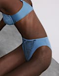 Kyoto Lace High Waisted High Leg Knickers