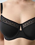Boston Microfibre Wired Minimiser Bra (C-G)
