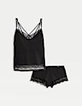 Conjunto de camisola con encaje festoneado Murcia