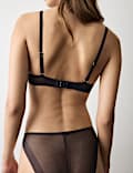 Soutien-gorge bustier Monaco sans armature à broderie, bonnets A à E