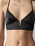Black Label Satin Bralette
