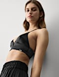 Black Label Satin Bralette