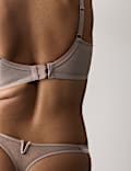 Florence Embroidery Wired Plunge Bra (F-H)
