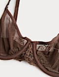 Savannah Lace Wired Demi Cup Bra (A-E)