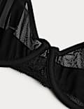 Savannah Lace Wired Demi Cup Bra (A-E)