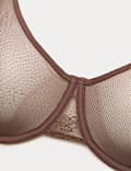 Savannah Lace Non Pad Wired Demi Bra F+