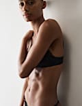 Silk & Lace Non Wired Bralette Bra A-E