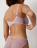 Zinnia Embroidery Wired Minimiser Bra C-G