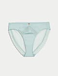 Delphine High Leg Knickers With Cotton