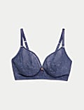 Soutien-gorge bustier Rosa sans armatures orné de dentelle fleurie, bonnets A&nbsp;à&nbsp;F