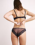 Lantana Silk & Lace Brazilian Knickers