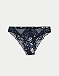 Lantana Silk & Lace Brazilian Knickers