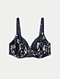 Lantana Silk & Lace Wired Balcony Bra (F-H)