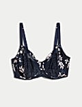 Soutien-gorge minimiseur Lantana en dentelle et soie à armatures, bonnets&nbsp;C&nbsp;à&nbsp;I