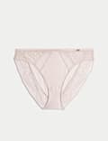 Silk & Lace High Leg Knickers